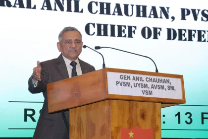 Gen Anil Chauhan Giving Lecture