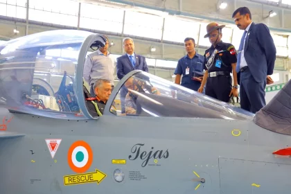 Gen Anil Chauhan in Tejas
