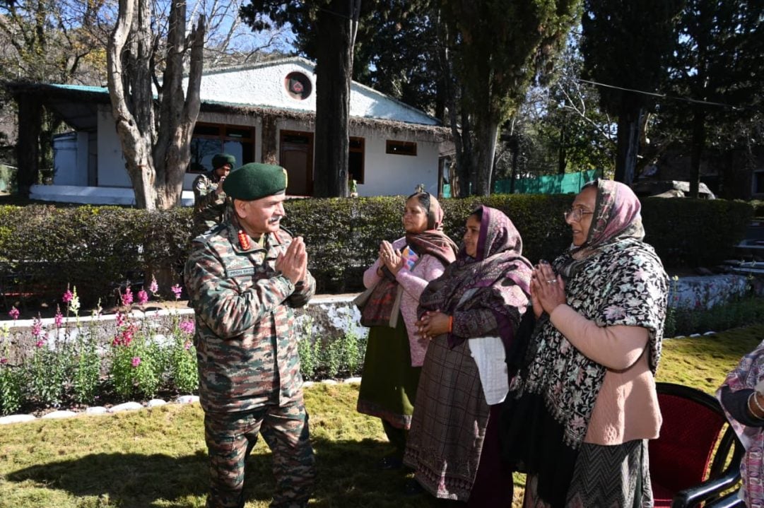 General Upendra Dwivedi Meeting Veer Naris