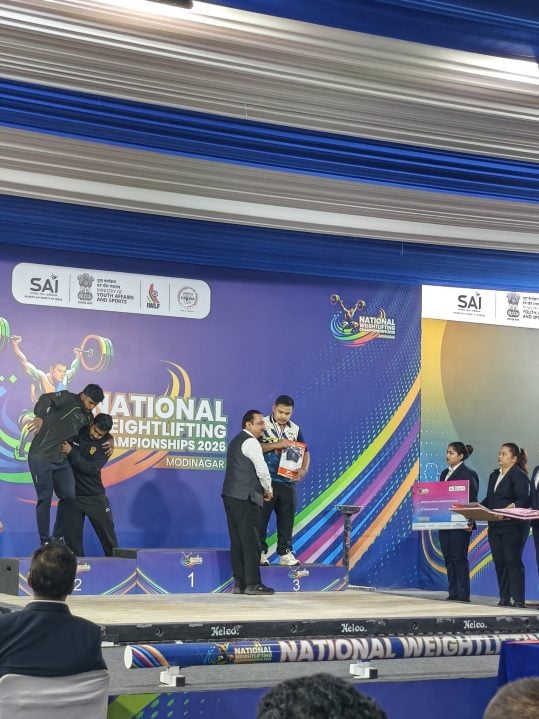 Havildar Suditay Boruah Getting Medal 1