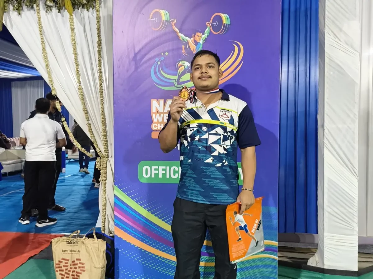 Havildar Suditay Boruah With Medal