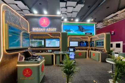 Indian Armys Demonstration at Indian AI Summit