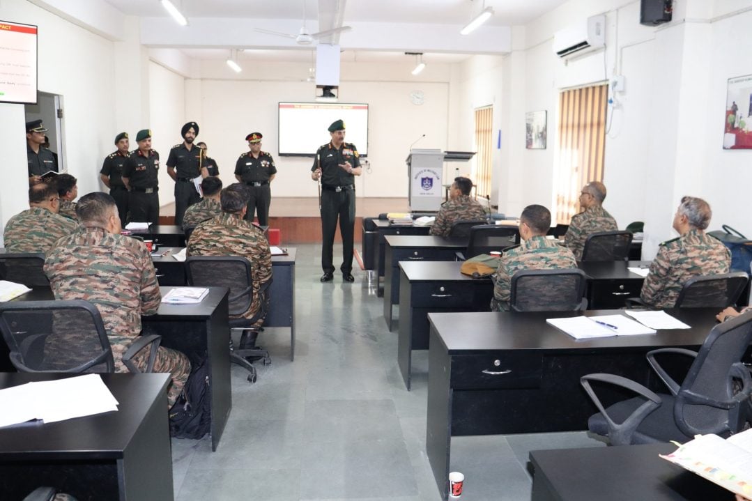 Lt Gen Devendra Sharma Talking