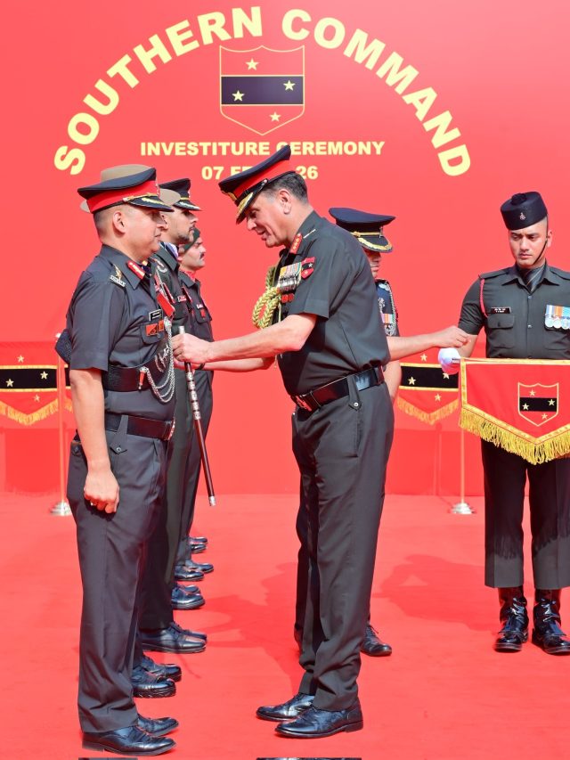 Southern Colonel Colonel Sunil Kumar Kashyap and Lance Havildar Ajay Cahaar Honoured at ...