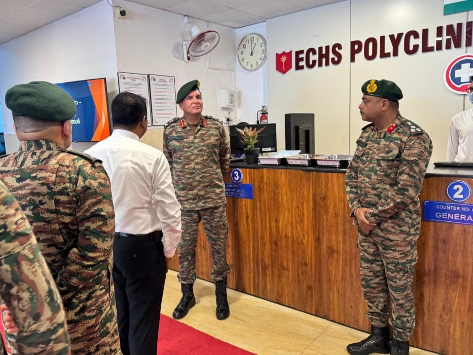 Lt Gen Dhiraj Seth at ECHS