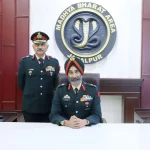 Lt Gen Harbinder Singh Vandra Assumes Command of Madhya Bharat Area at Jabalpur