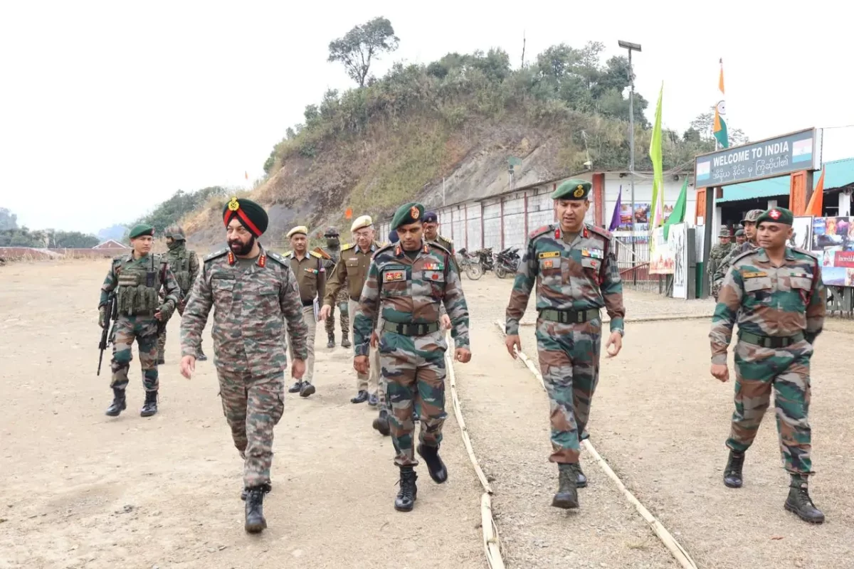 Lt Gen Harpal Singh and Other Officers