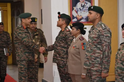 Lt Gen Hitesh Bhalla Reviews Security and Operational Preparedness of Siachen Brigade