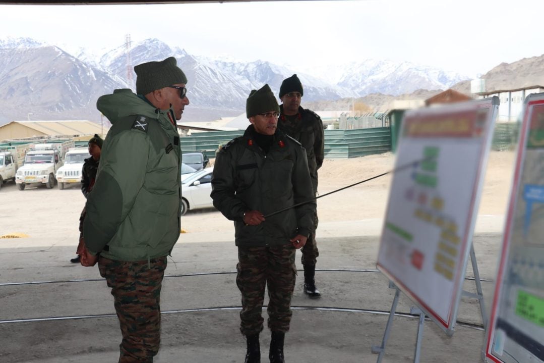 Lt Gen Pratik Sharma Watching