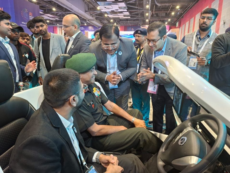 Lt Gen Sengupta Reviewing 1