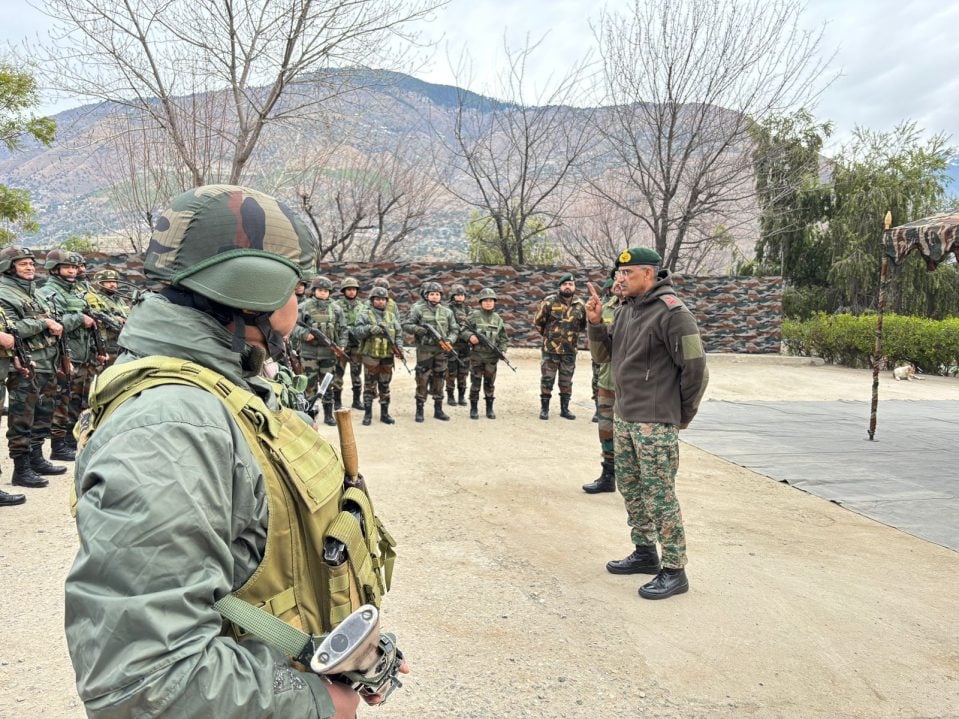 Major General Jai Singh Bainsla Interacting