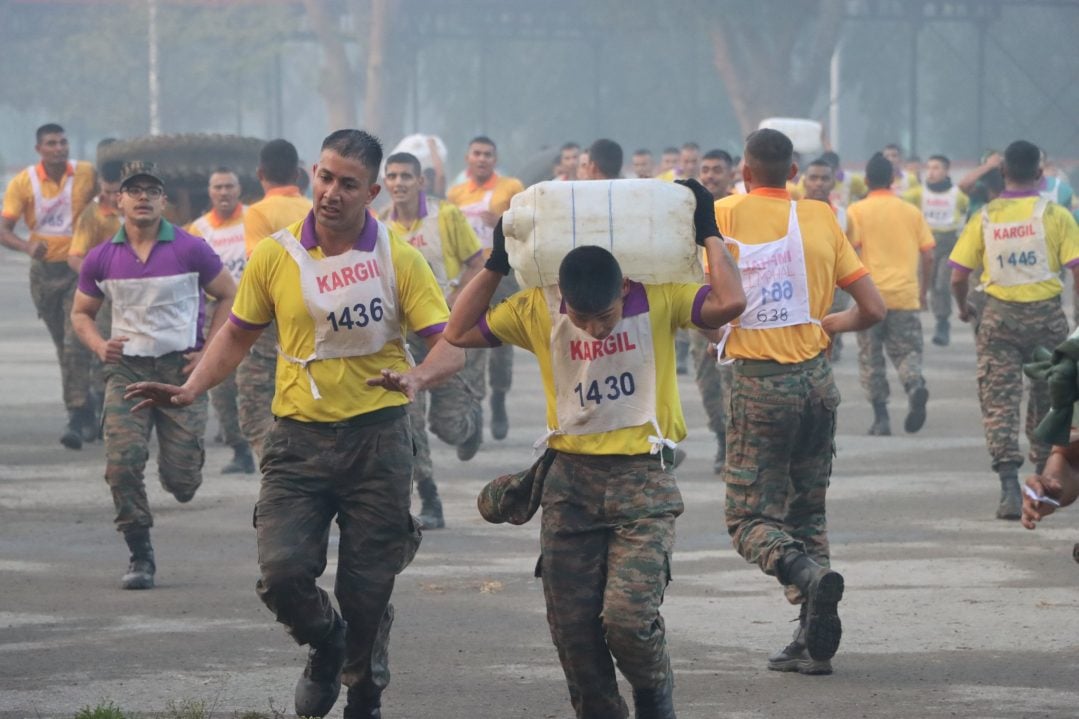 Officer Cadets in Competition