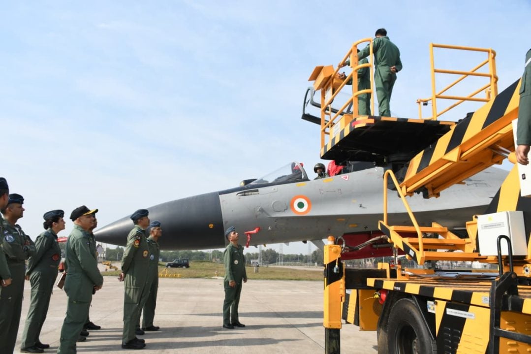 Officer Going to Take Sortie