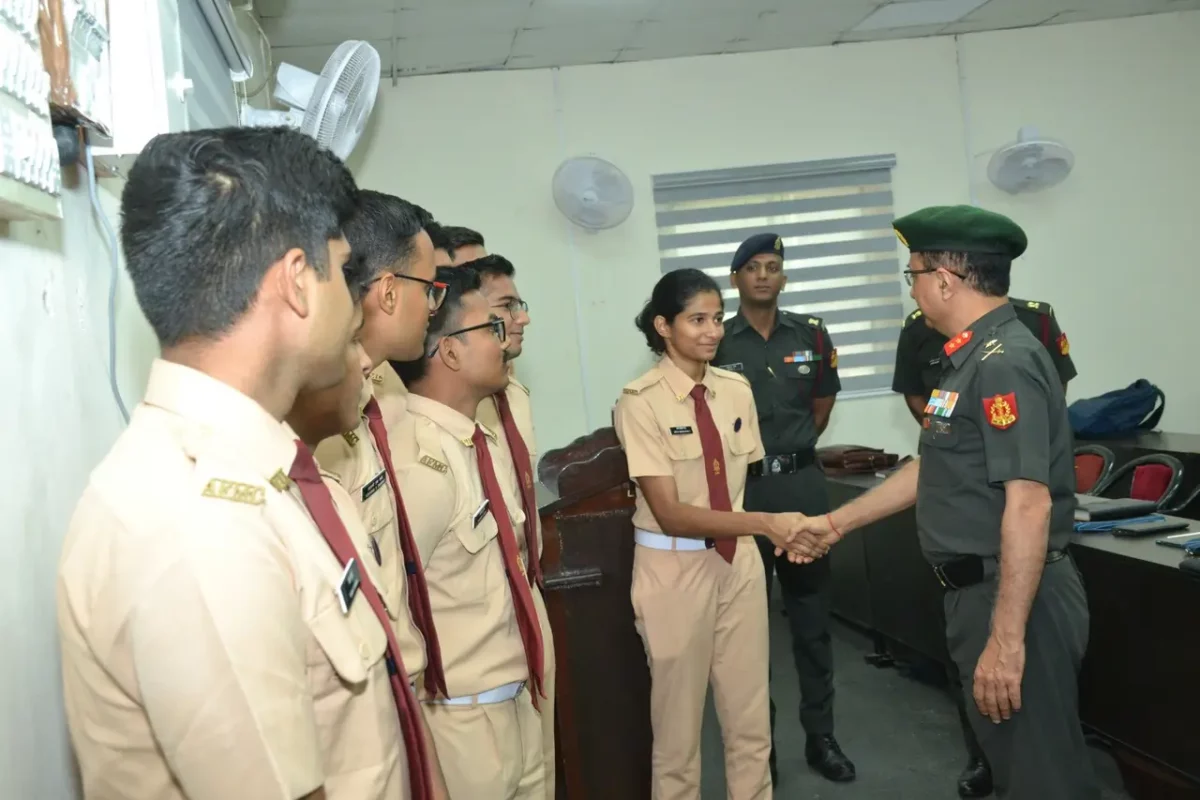 Officer Shaking Hands 1