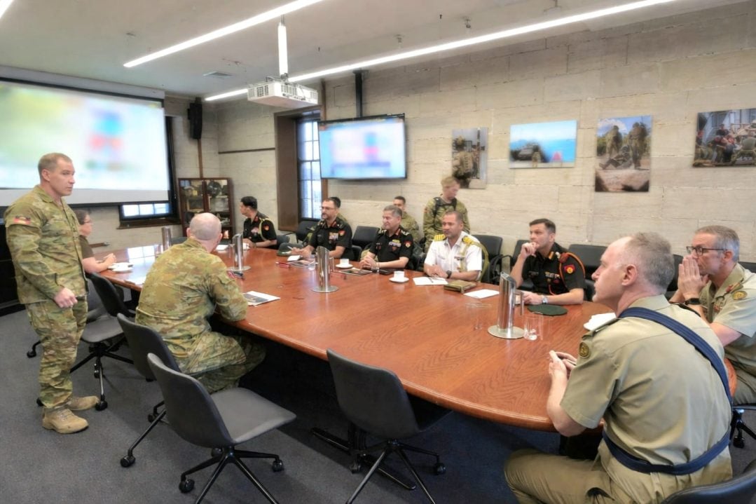 Officers Discussing 2