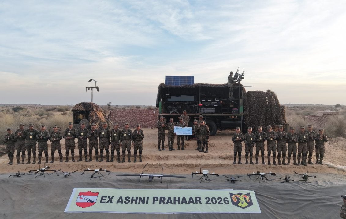 Officers in Exercise