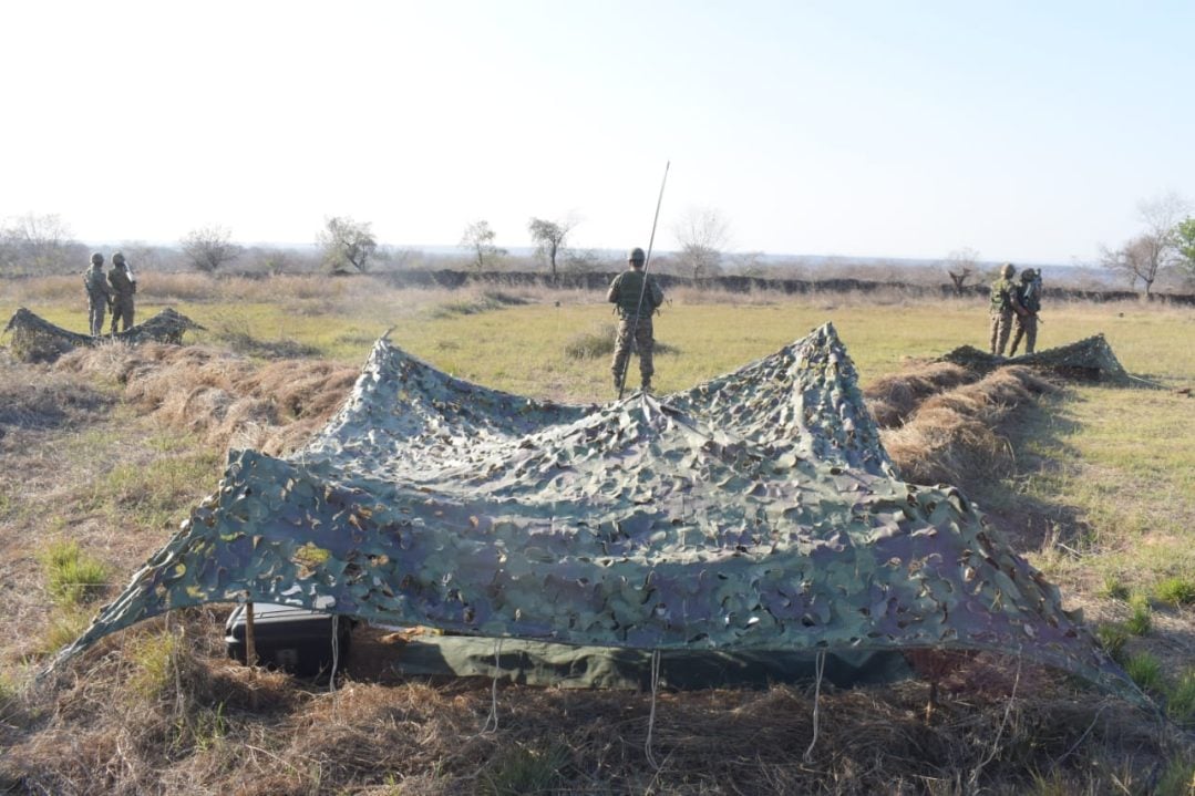 Soldiers in Training Camp