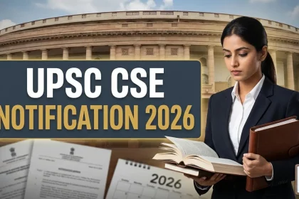 UPSC Notification 2026