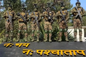 Rising Star Corps GOC Reviews Operational Preparedness of Arsenal Brigade and Bhairav Battalion