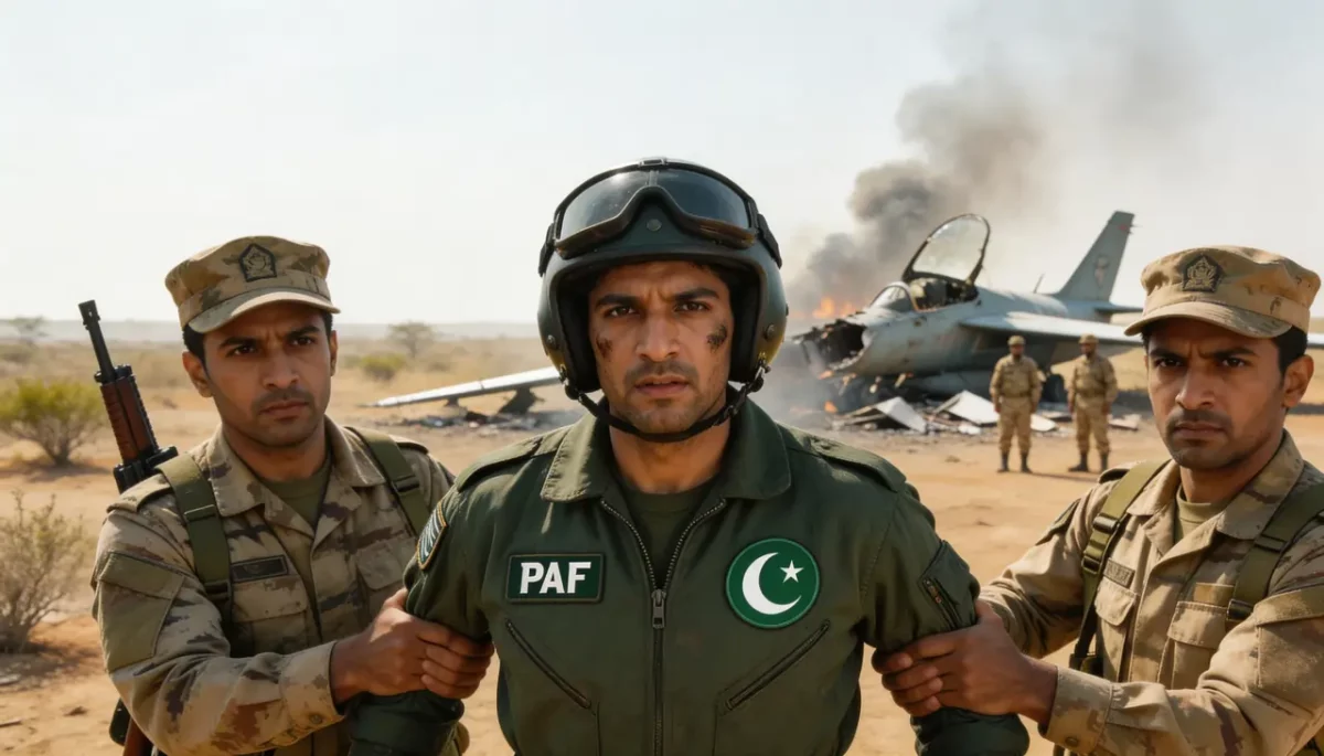 pakistani fighter pilot captured