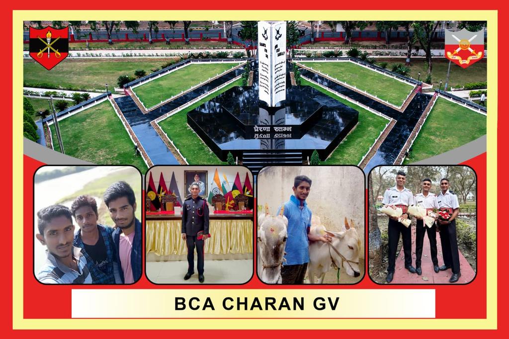 Battalion Cadet Adjutant Charan GV