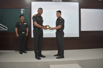 Captain Sandeep Singh Rawat Adjudged ‘Best Student’ at Junior Officer Cipher Course Culmination at MCTE Mhow