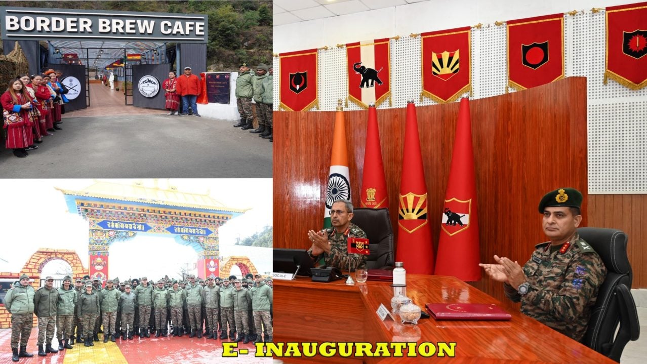 E Inaugration by Lt Gen RC Tiwari
