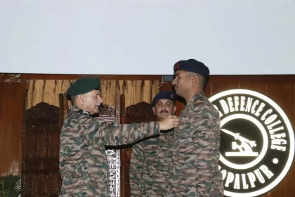 General Dwivedi Commending 3