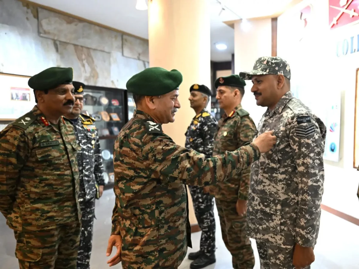 General Upendra Dwivedi Addresses HDMC-21 Participants at College of Defence Management, Secunderabad