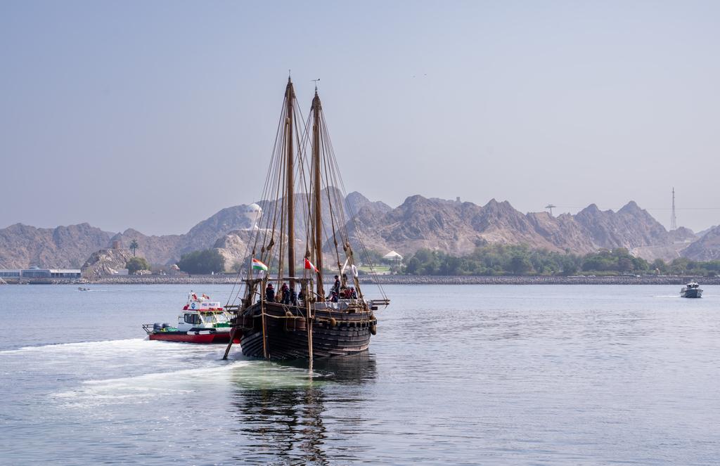 INSV KAUNDINYA on Waters