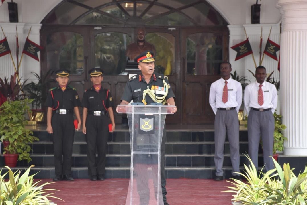 Lieutenant General Michael AJ Fernandez Talking