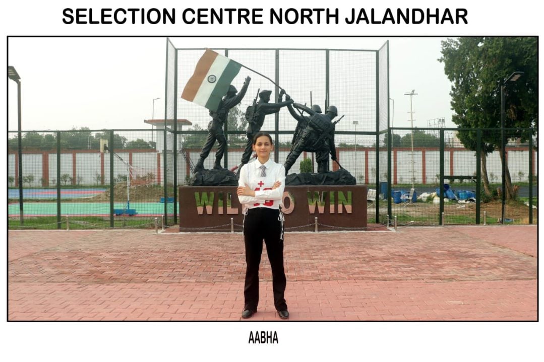 Lt Aabha in SSB