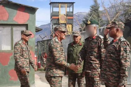 Lt Gen Pratik Sharma Shaking Hands 2