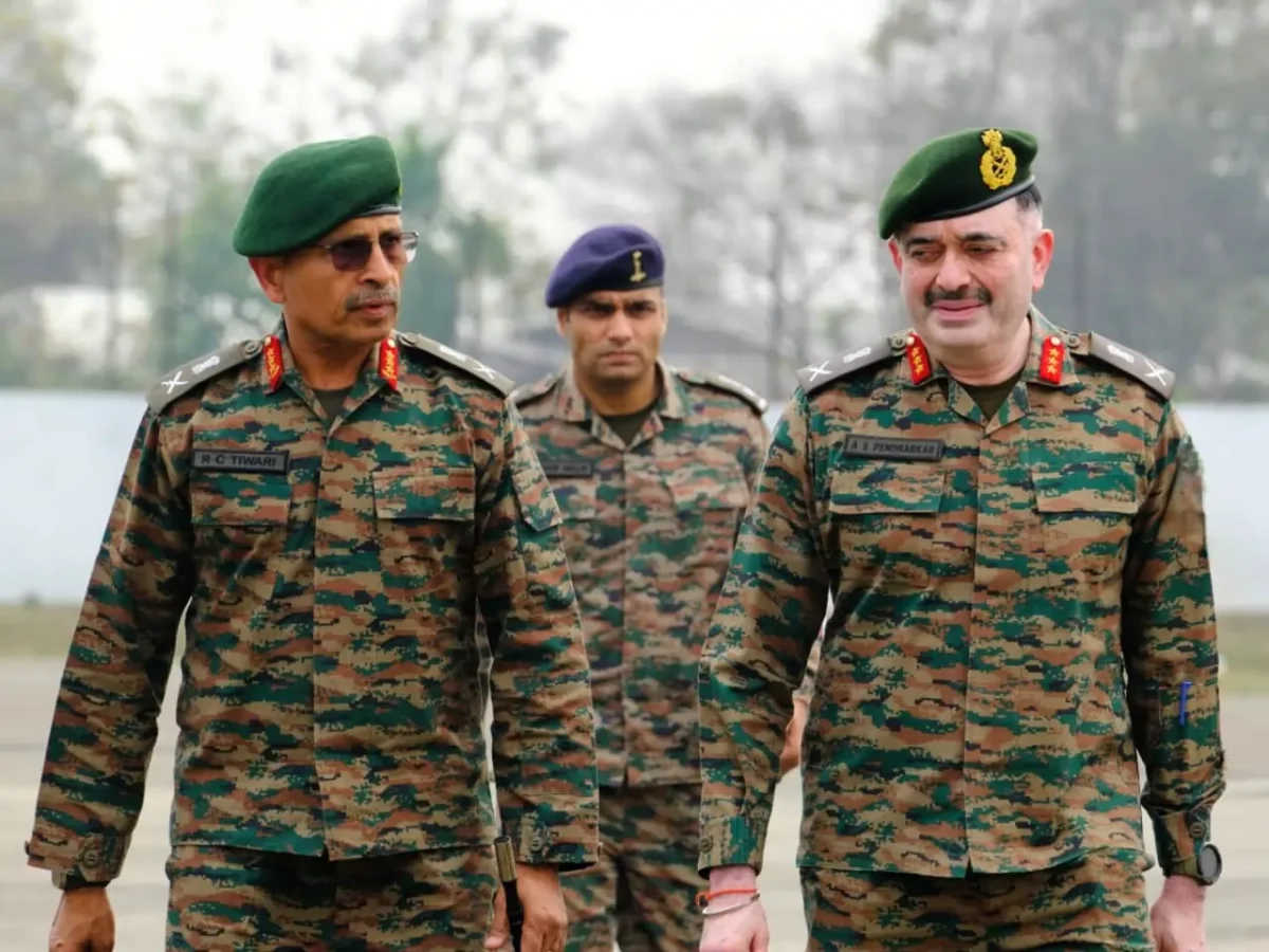 Lt Gen RC Tiwari Reviews Operational Preparedness at Rangapahar Military Station