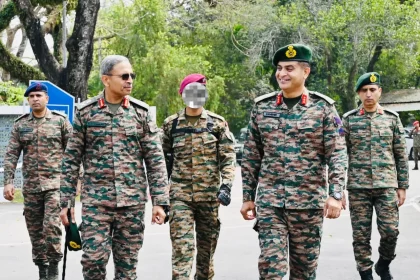 Lt Gen RC Tiwari and Other Officers