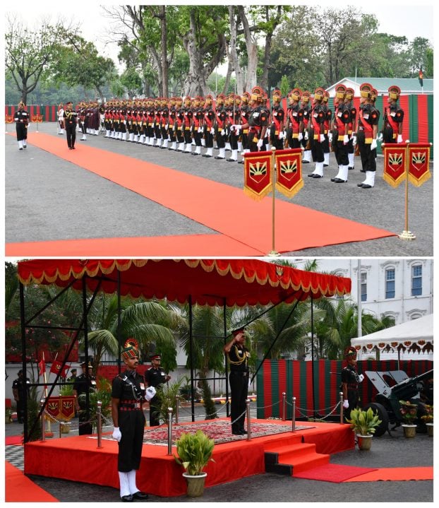 Lt Gen RC Tiwari at Ceremony