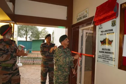 Lt Gen Vikas Lakhera Inaugrating