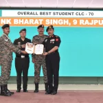 Nk Bharat Singh of Rajput Regiment