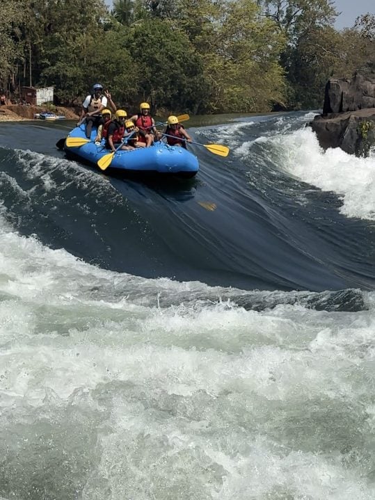 OCs Doing River Rafting