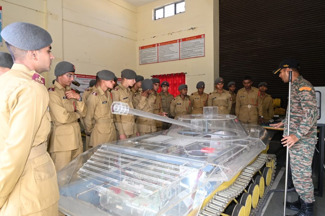 Officer Cadets Watching