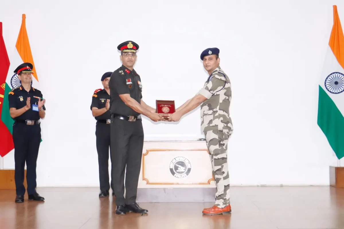 Officer Getting Award 2