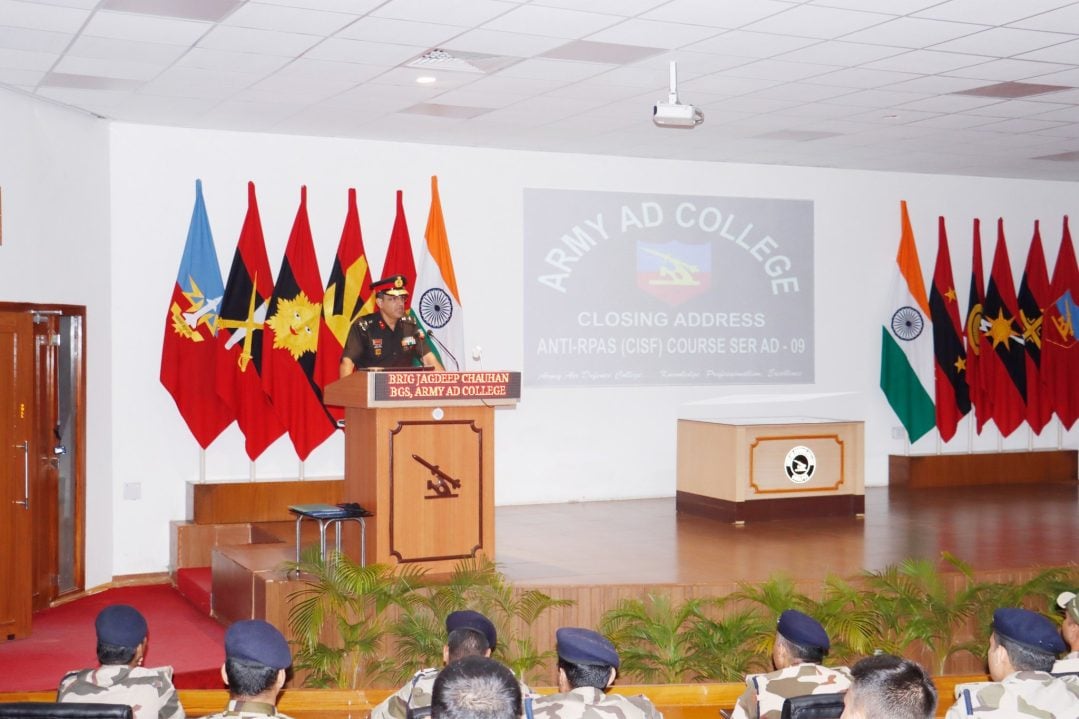 Officer Giving Lecture 5