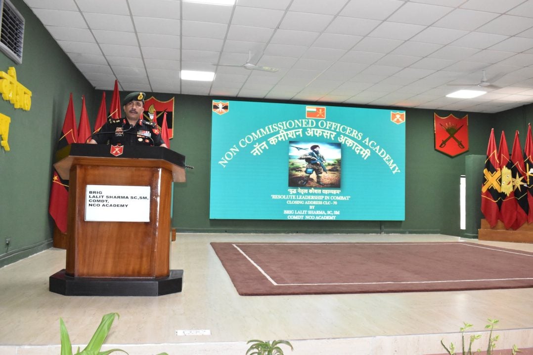 Officer Giving Lecture 8