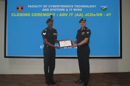 Officer Receiving Award 4