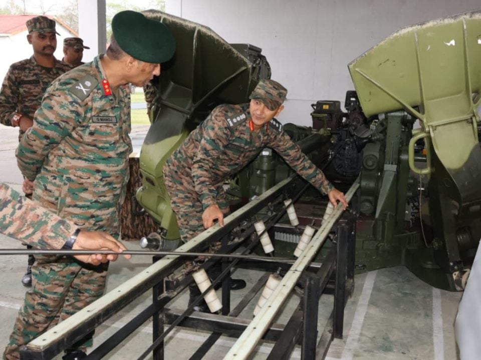 Officer Reviewing at Dinjan