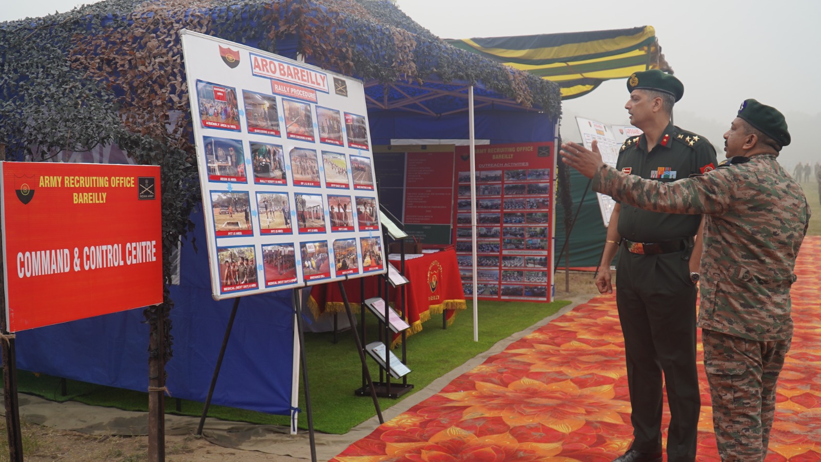 Agniveer Recruitment Rally Held at Jat Regimental Centre Bareilly