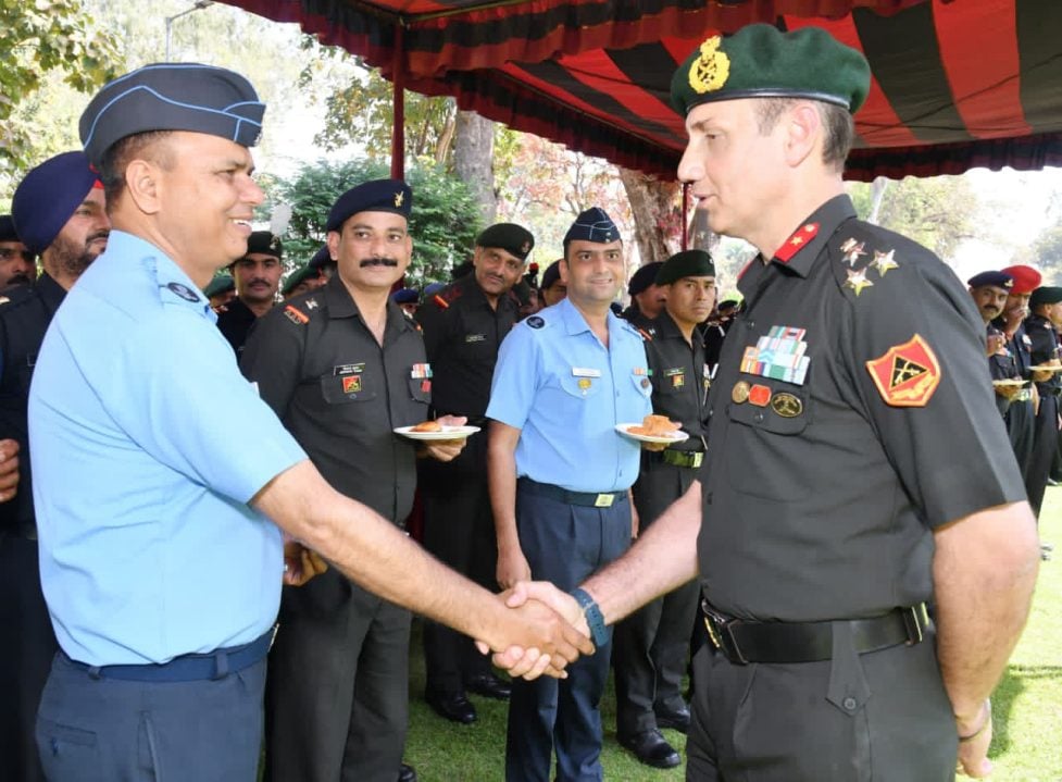 Officer Shaking Hands 1