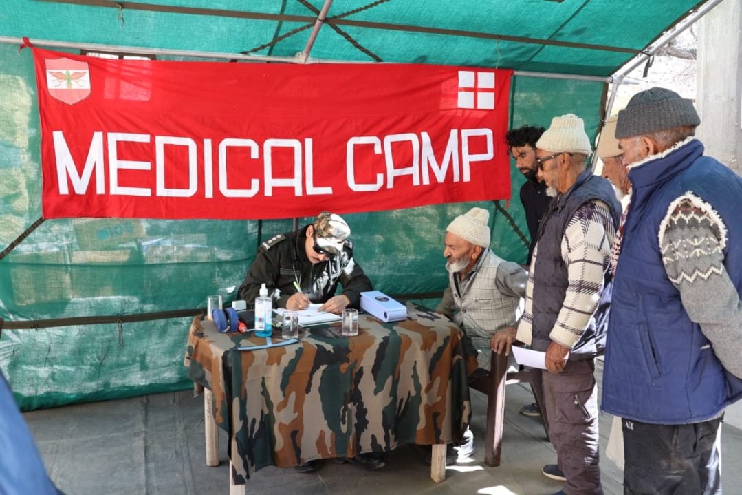 Officer at Medical Camp