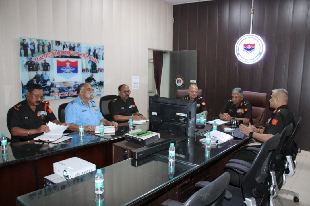 Officers Discussing 10