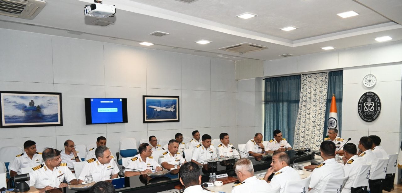 Officers Discussing 11